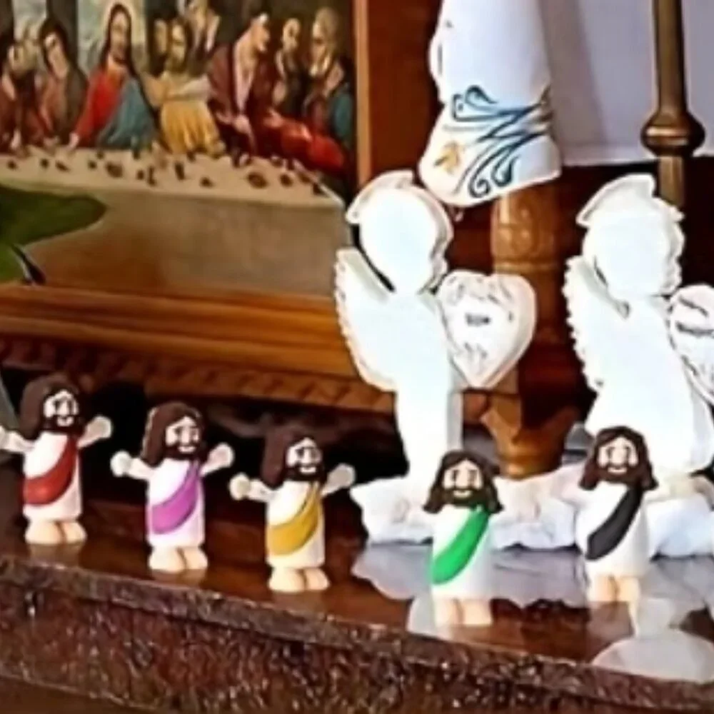 50 Little Jesus Figures Everyone Needs a Little Jesus Easter Gifts Church NWT B